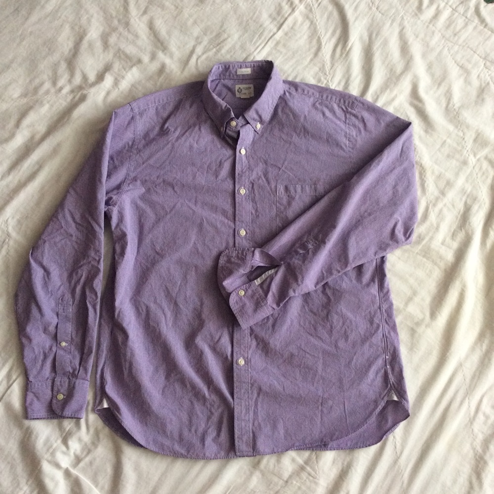 J-Crew Long sleeve button up XL-size,
